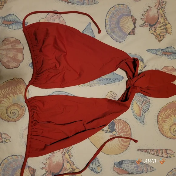 Brazil - Red Halter Bikini Set - Picture 6 of 8